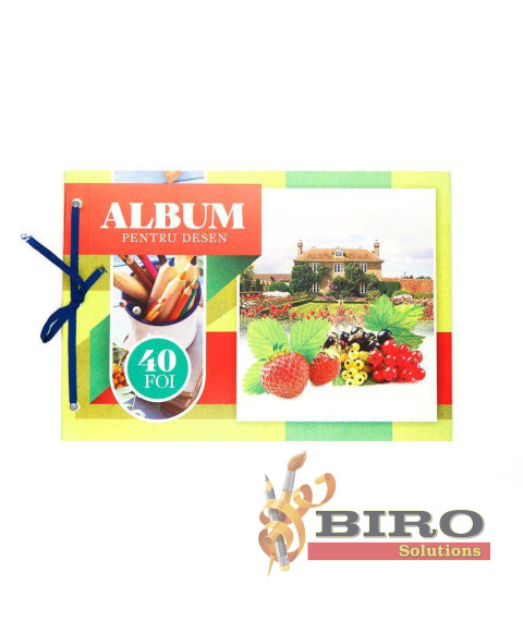 Album pentru desen, 40 foi, cu legaturi